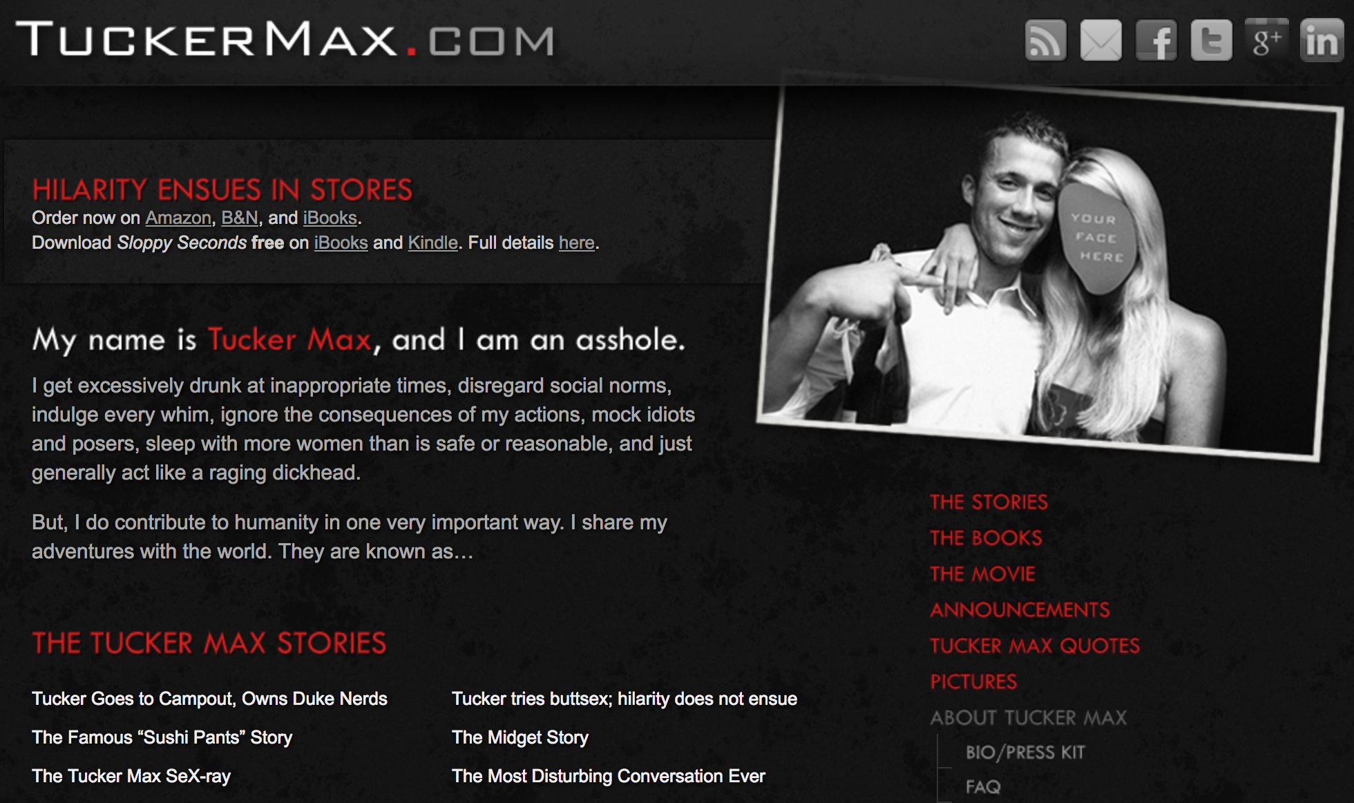 tucker max website.