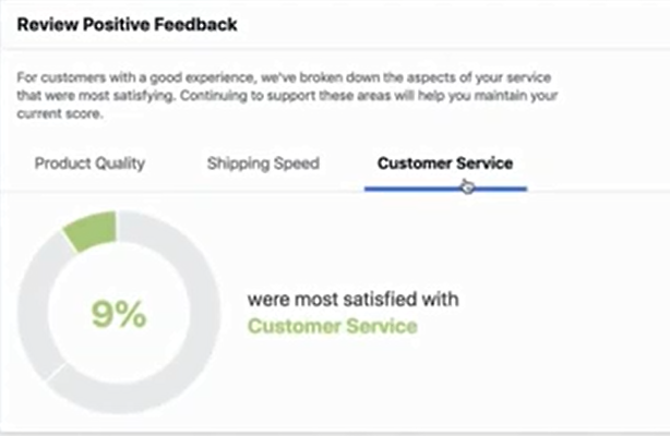 Customer service-positive feedback